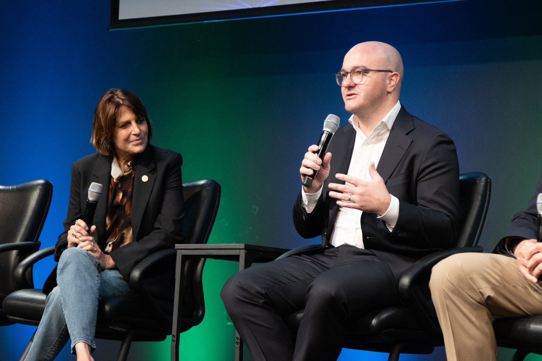 Dr. Robbie Robertson, Maj. Gen. (ret) Kimberly Crider at SVSW 2025