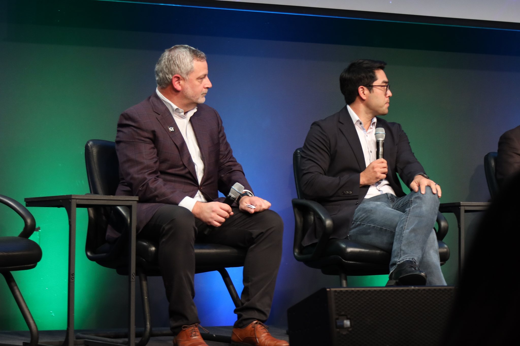 Rayfe Gaspar-Asaoka, Jeff Chiow at SVSW 2025