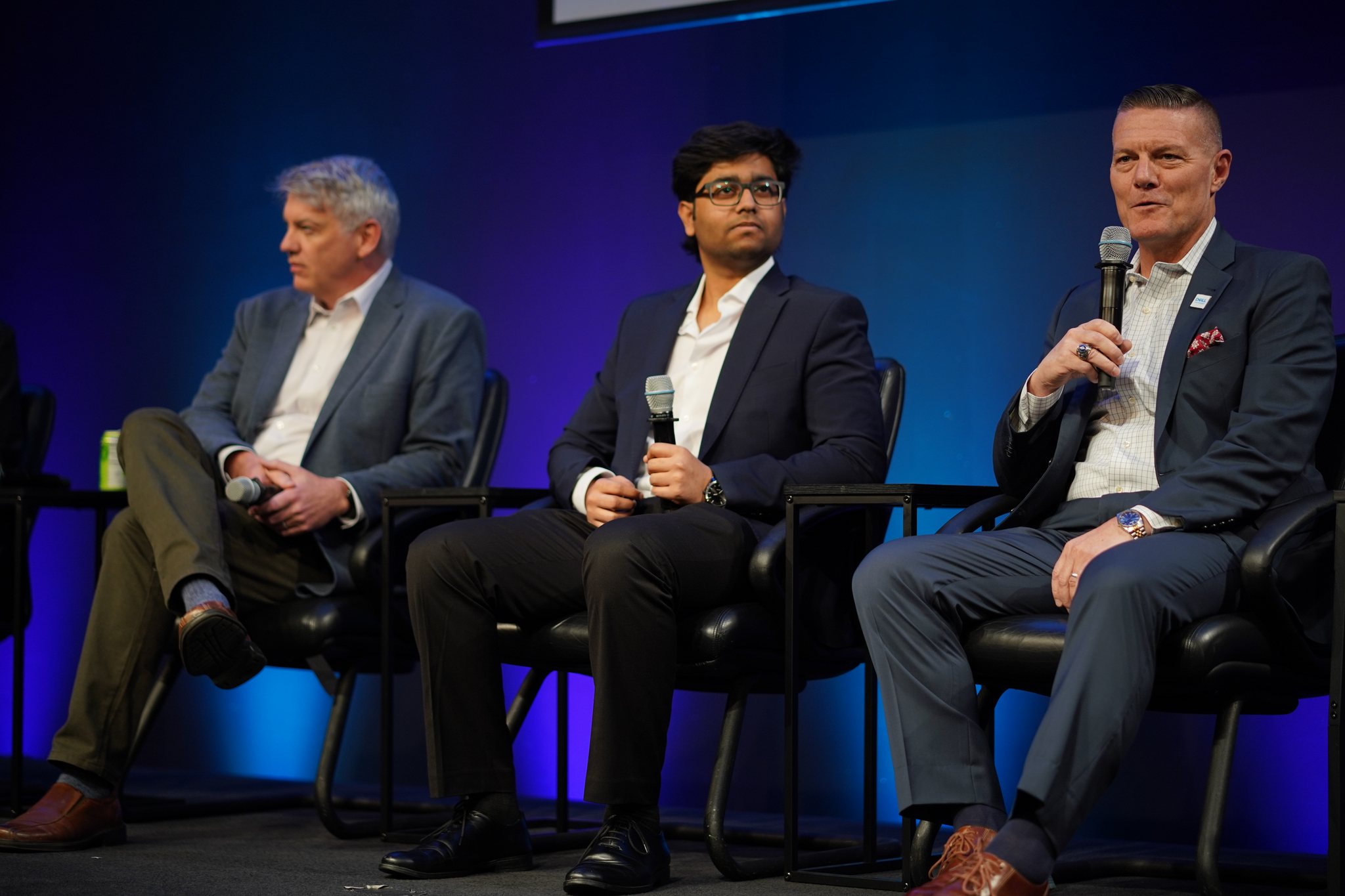 Brendan Harris, Sanket Kamble, Chris Badgett at SVSW 2026