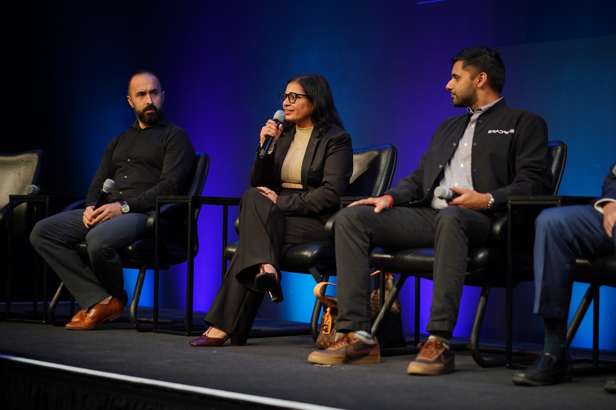 Brian Manning, Dr. Sumant Sharma, Monali Jain at SVSW 2026