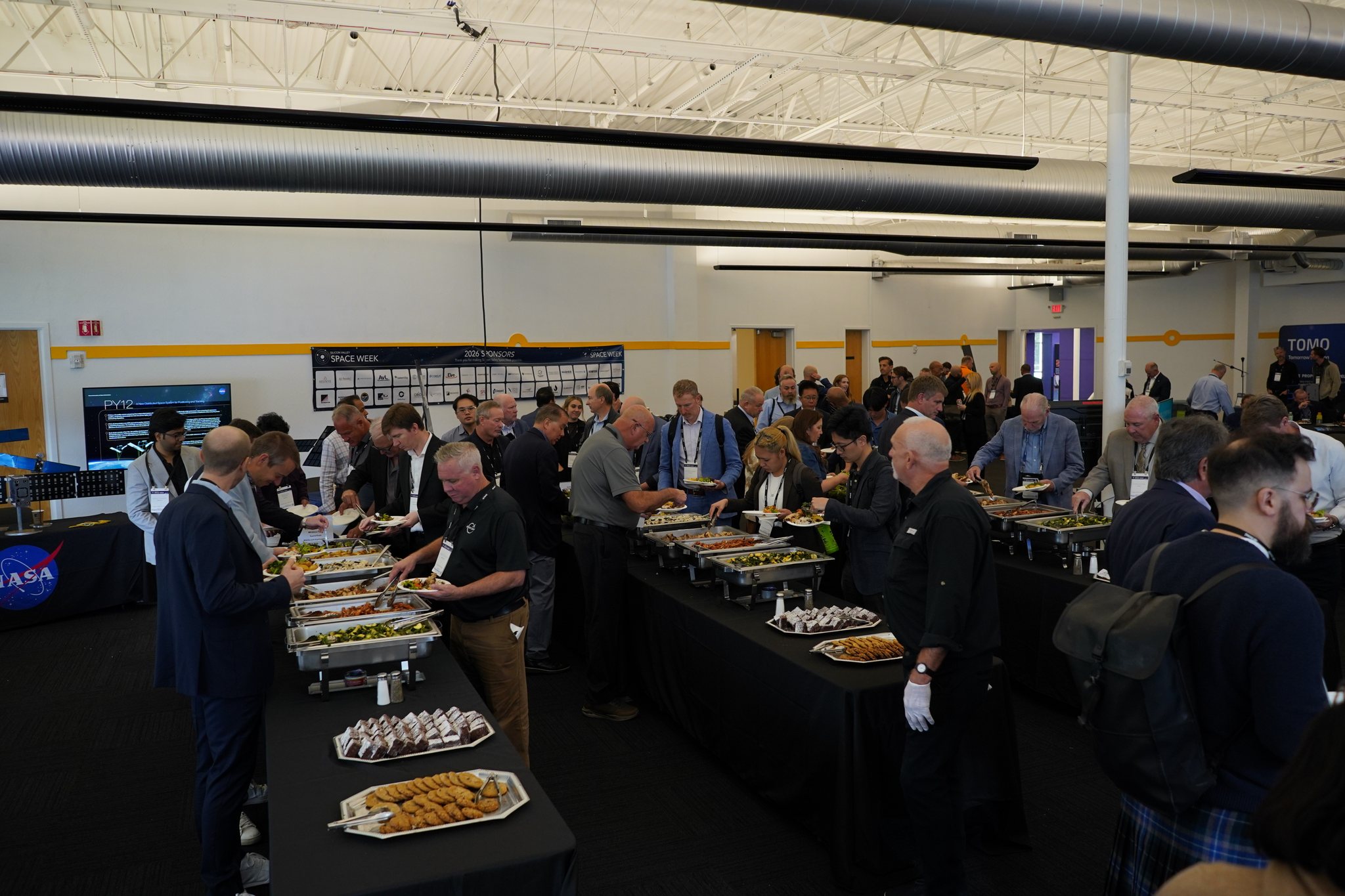 Lunch Sponsored by COMSAT