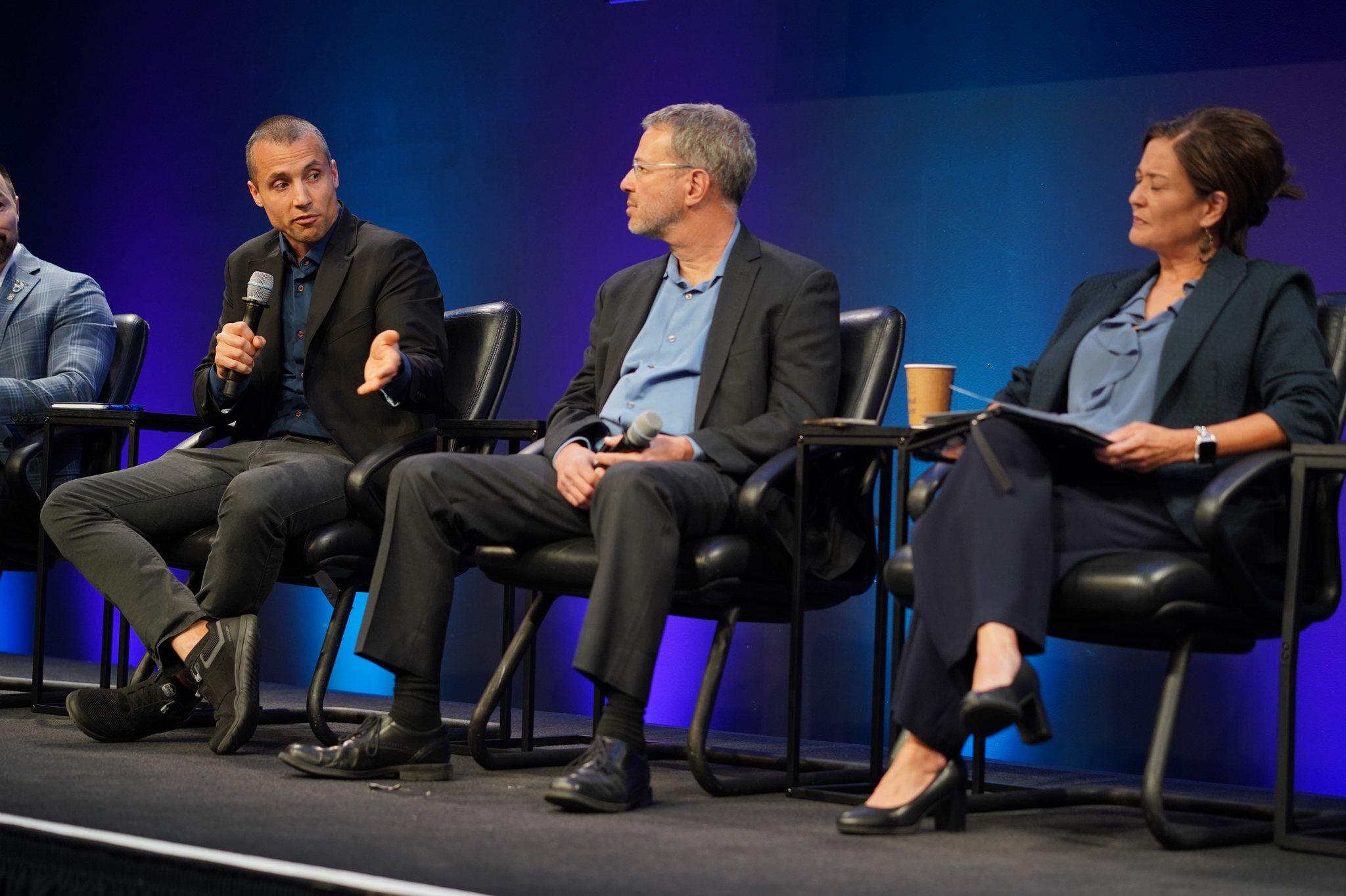 Patrick Haddox, Gil Shacham, Melanie Preisser at SVSW 2026