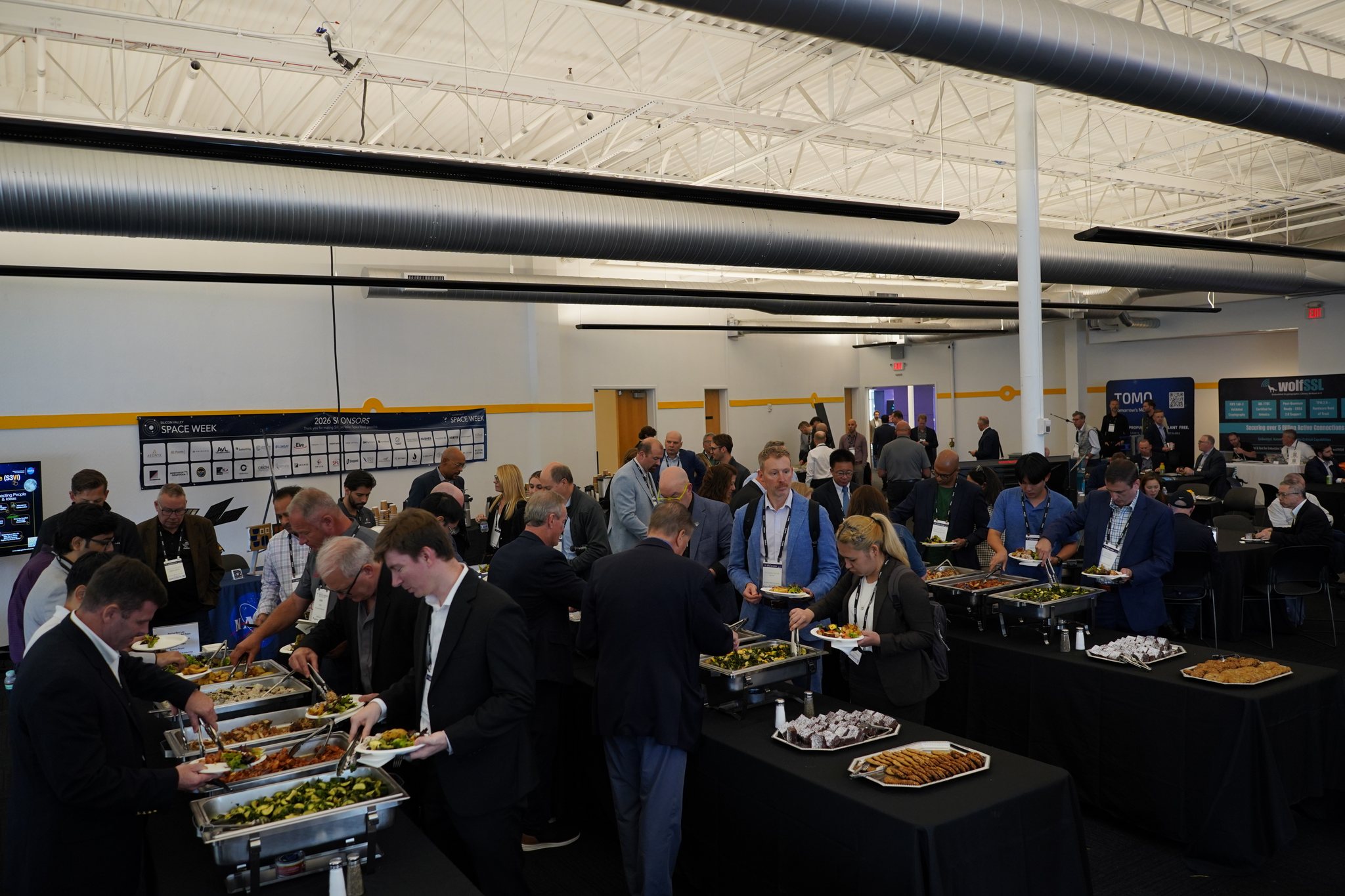Lunch Sponsored by COMSAT