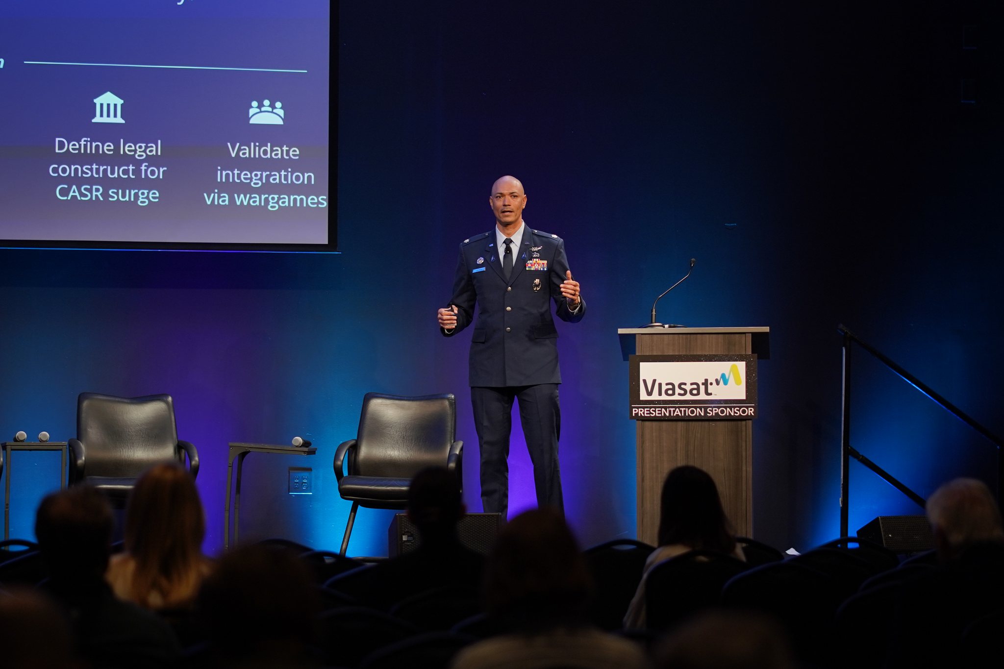 Lt. Col. Brandon Galindo at SVSW 2026