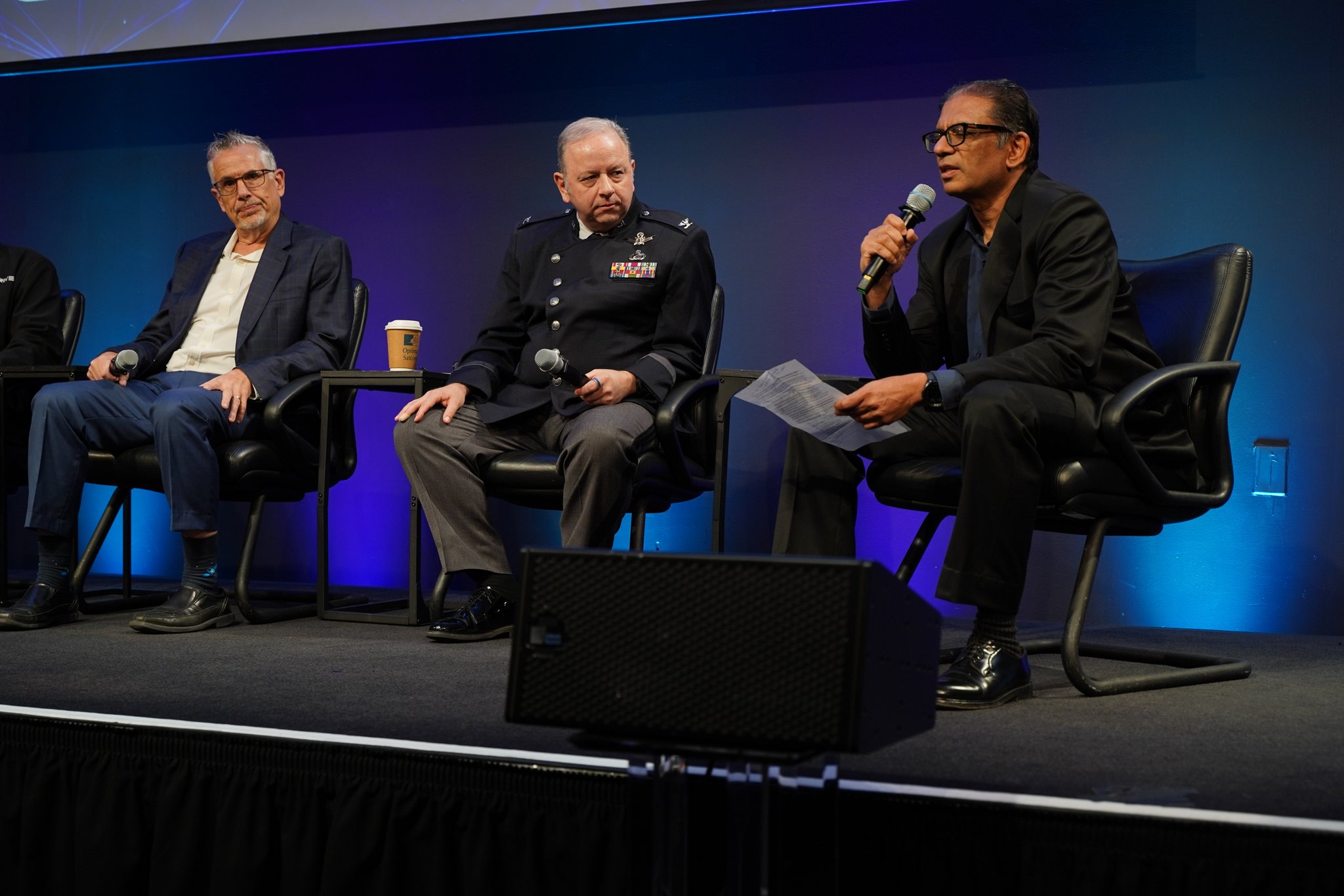 Col. Jon Strizzi, Ahsun Murad, Jeffrey Janicik at SVSW 2026