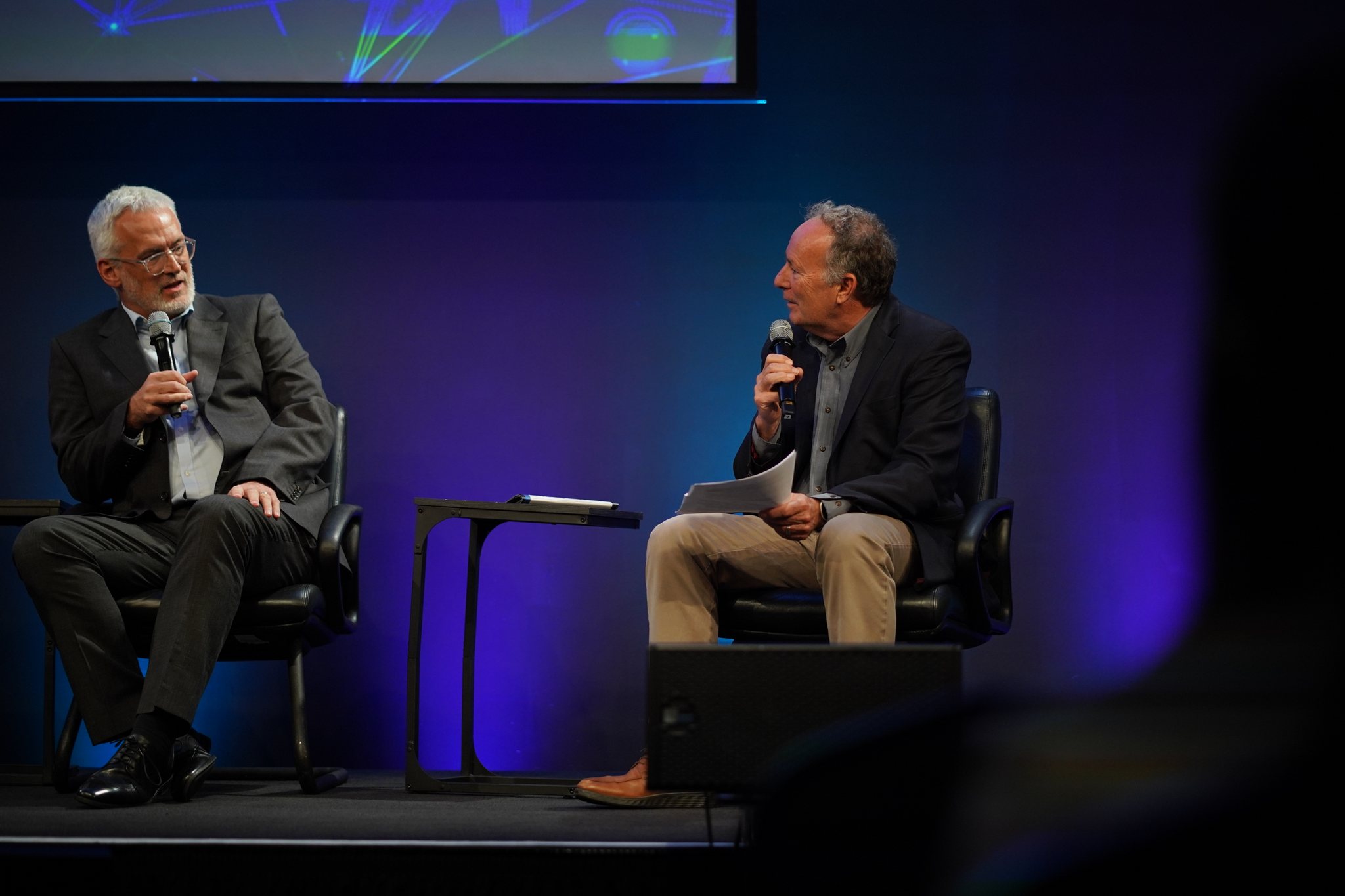 Dr. Tim Farrar, Curt Blake at SVSW 2026