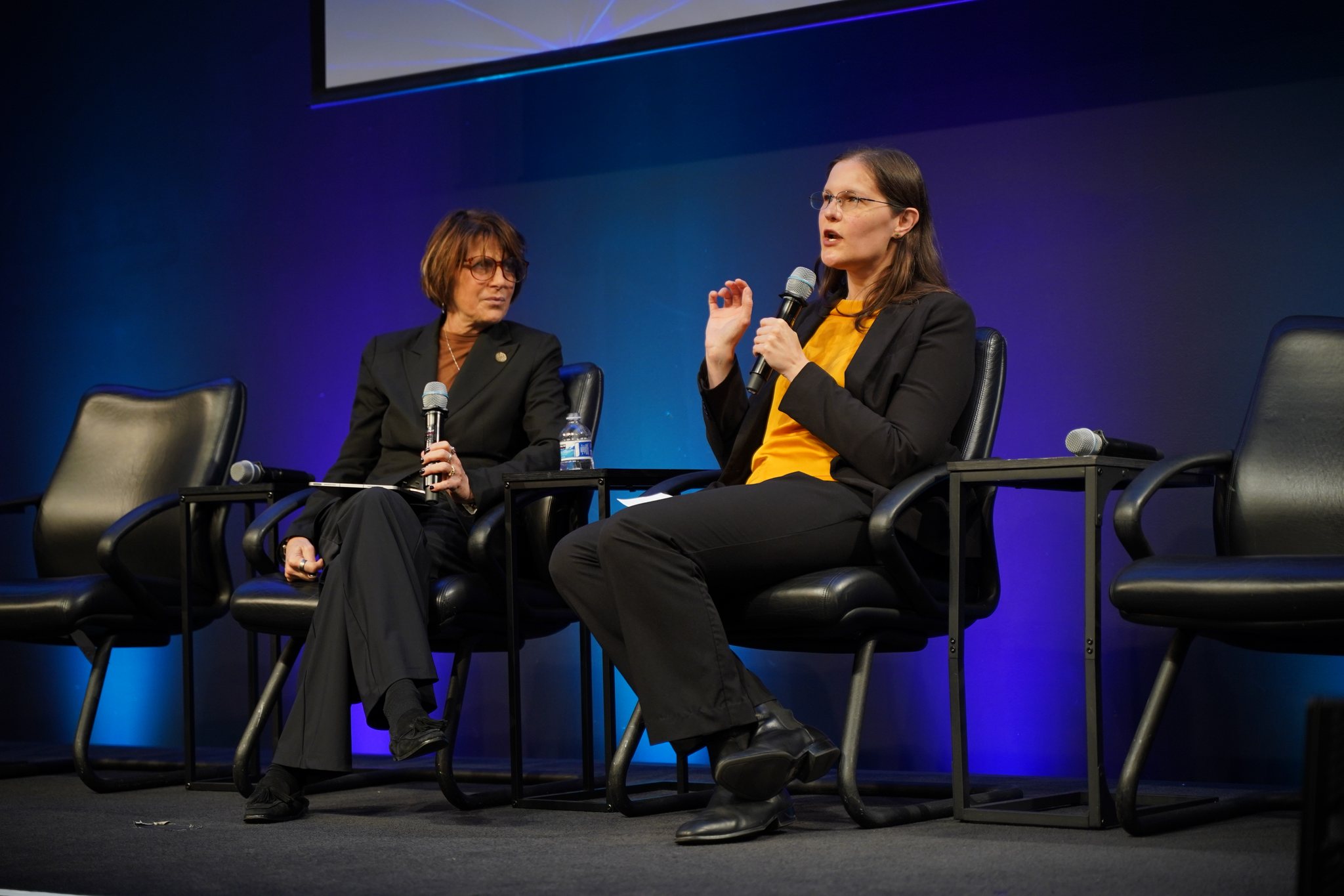 Katherine Coens, Maj. Gen. (ret) Kimberly Crider at SVSW 2026