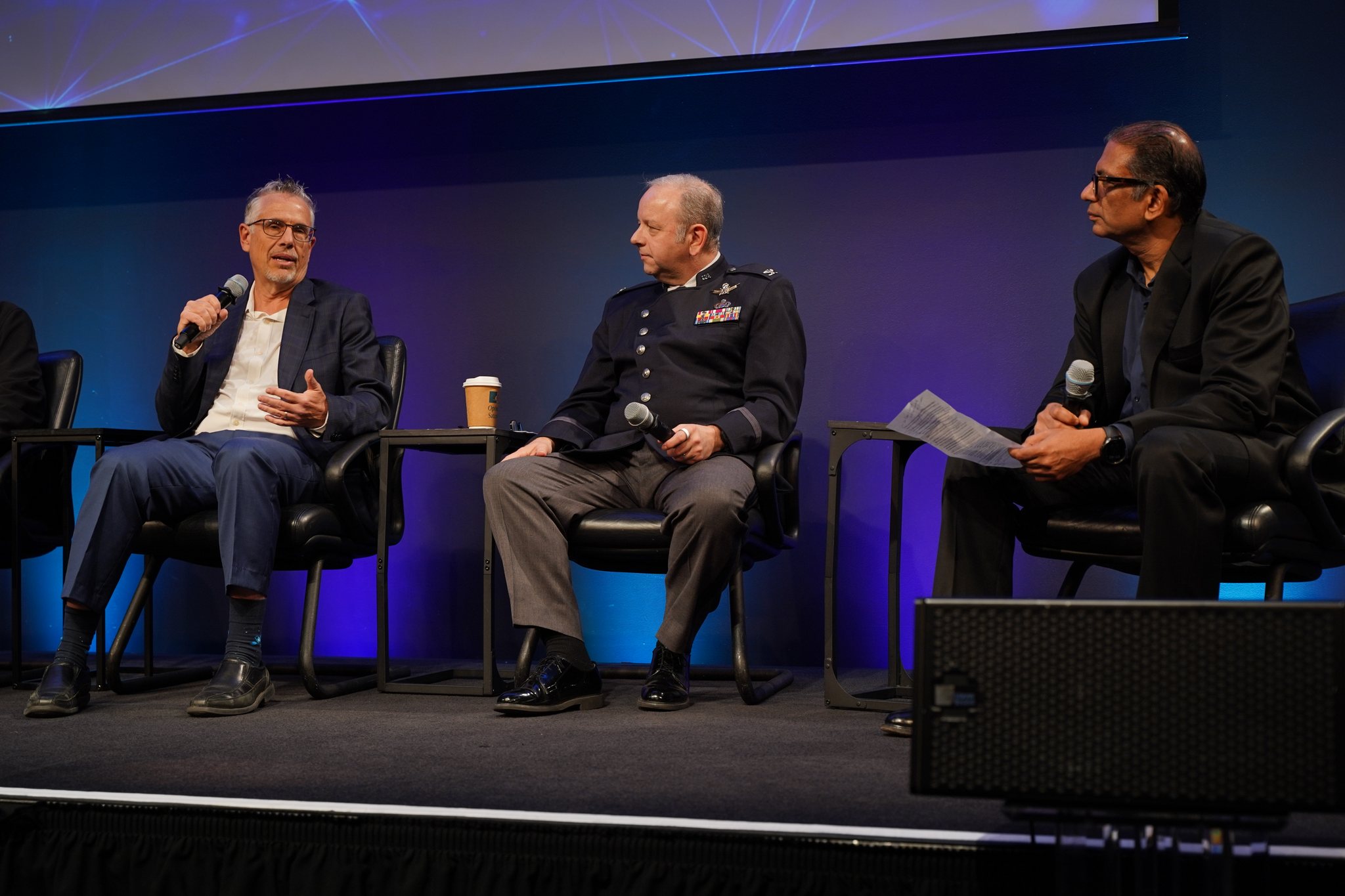 Jeffrey Janicik, Ahsun Murad, Col. Jon Strizzi at SVSW 2026