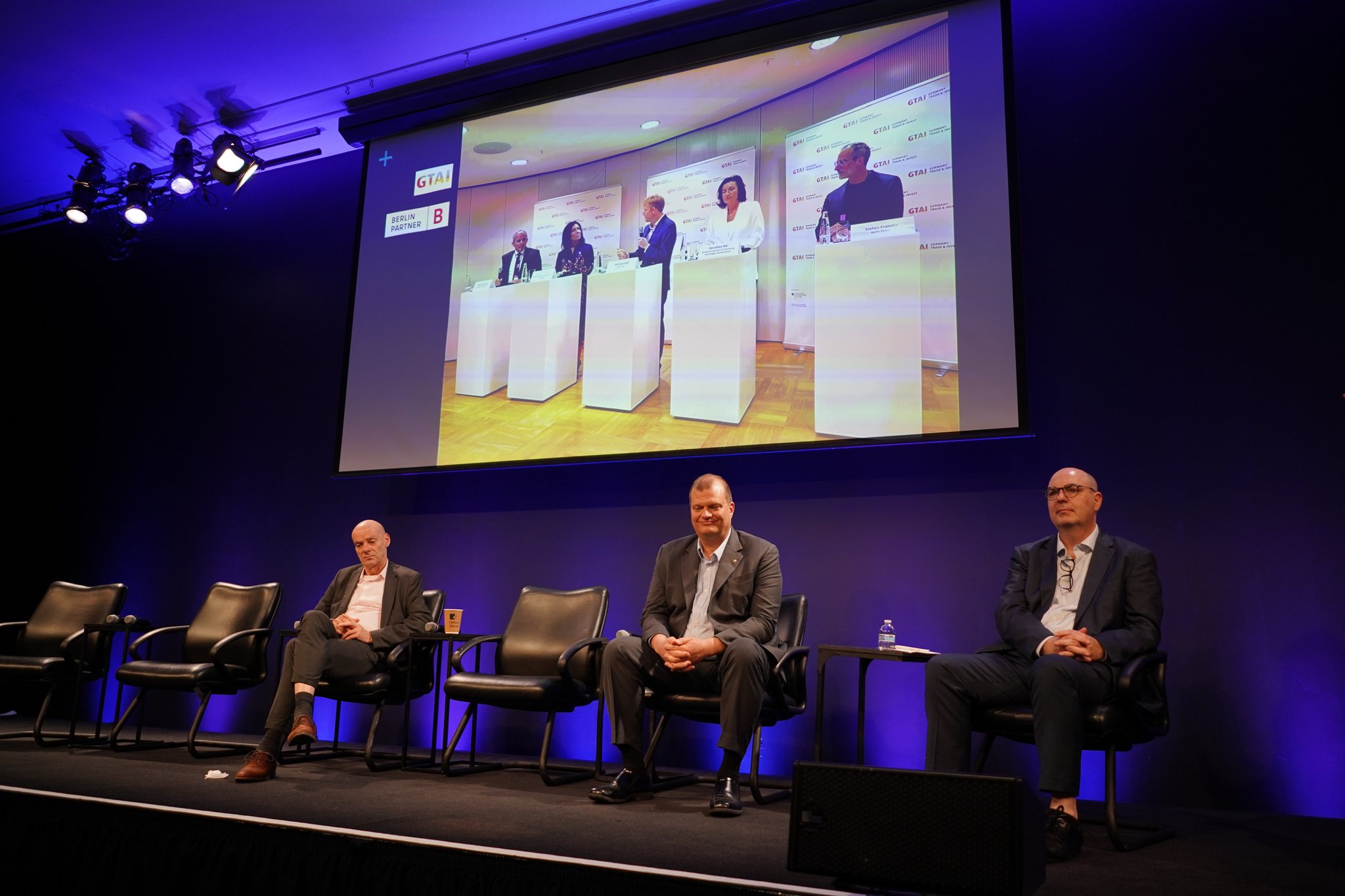 Dr. Florian Schwandner, Dennis Wilkens, Rainer Müller at SVSW 2026