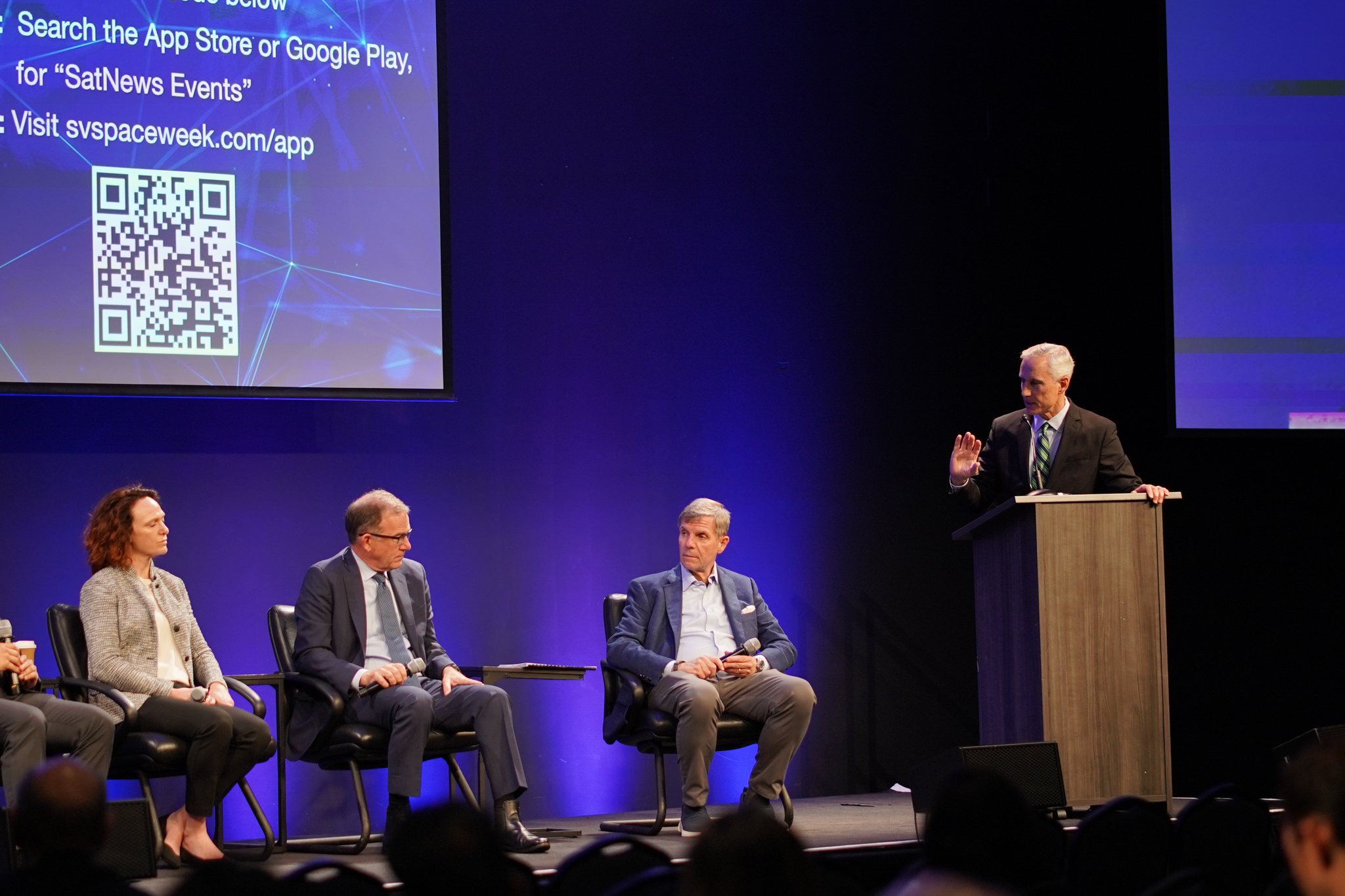Kevin Kelly, Karl Kensinger, Katherine Gizinski at SVSW 2026