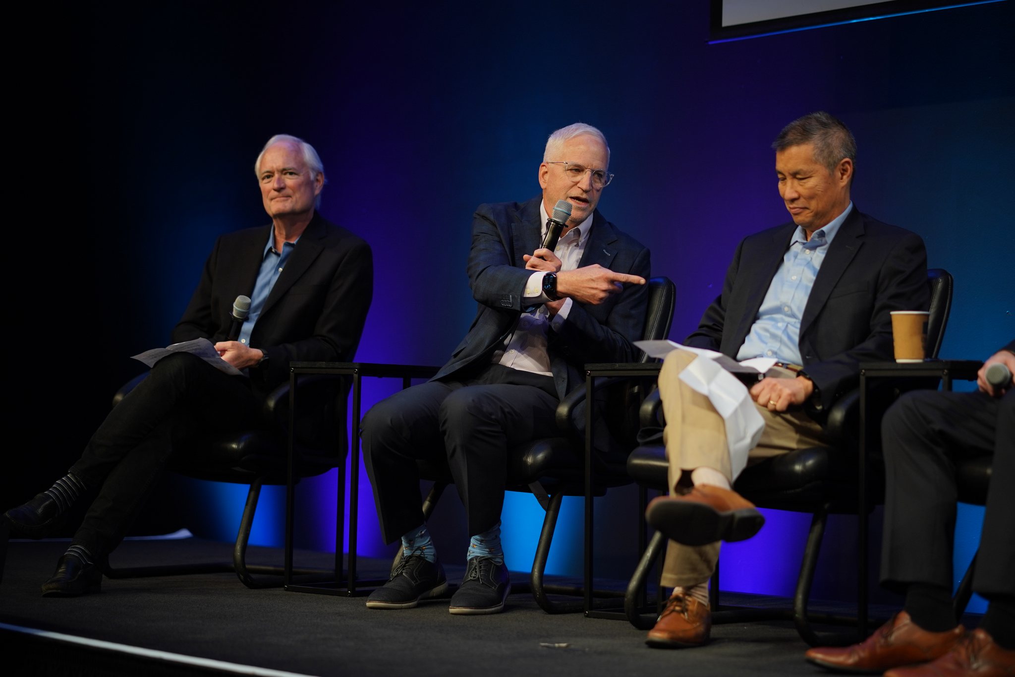 Dr. James Crawford, Dr. Didi Kuo, Robert Cardillo at SVSW 2026