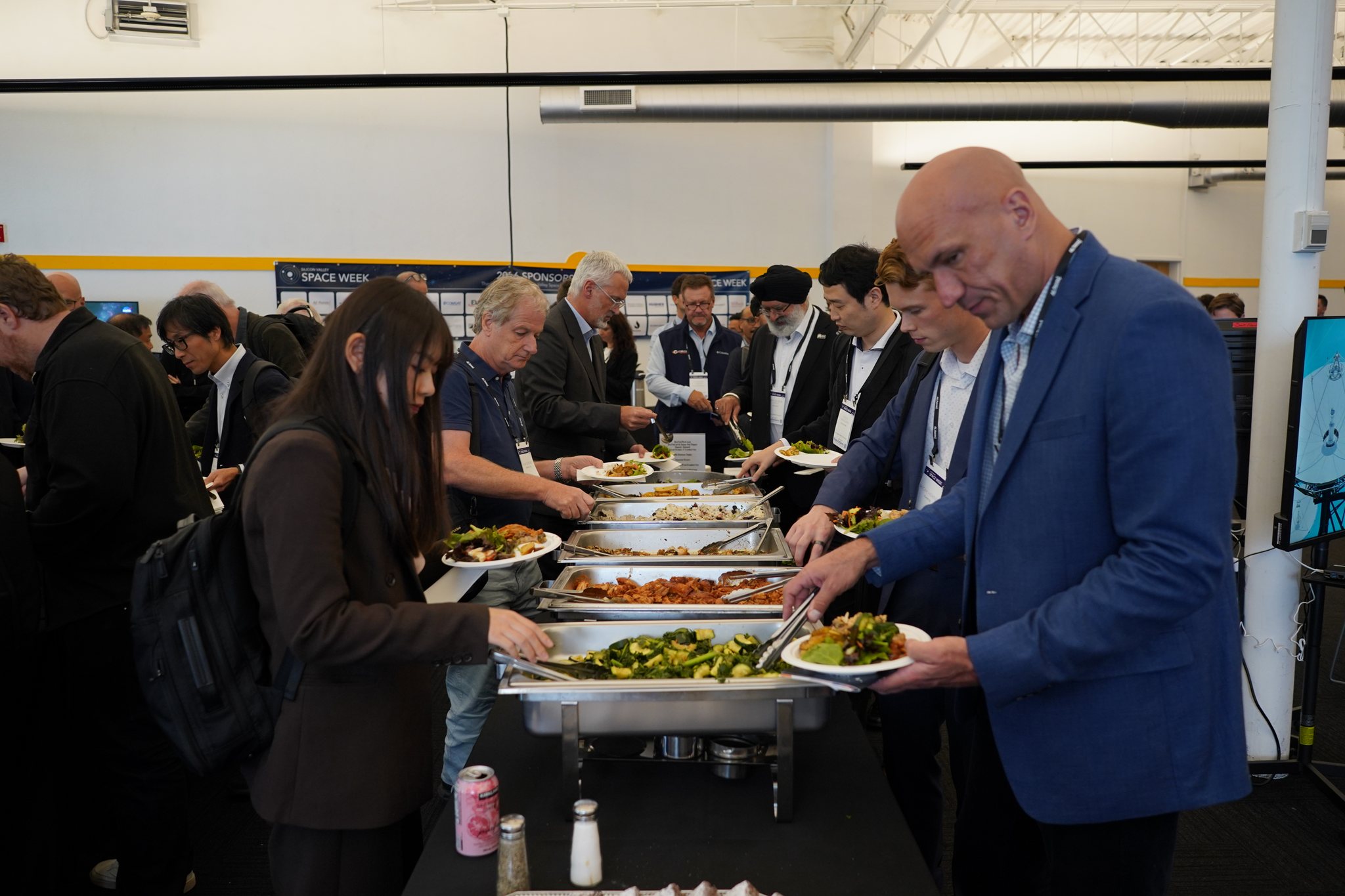 Lunch Sponsored by COMSAT