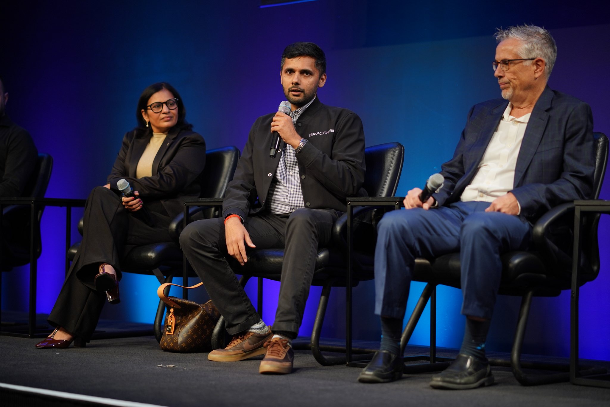 Dr. Sumant Sharma, Monali Jain, Jeffrey Janicik at SVSW 2026