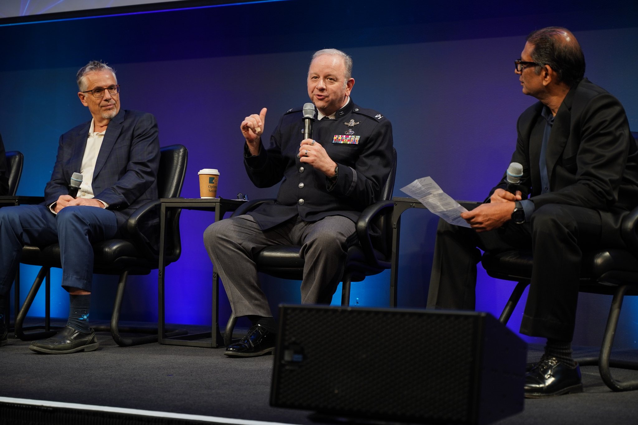 Col. Jon Strizzi, Jeffrey Janicik at SVSW 2026