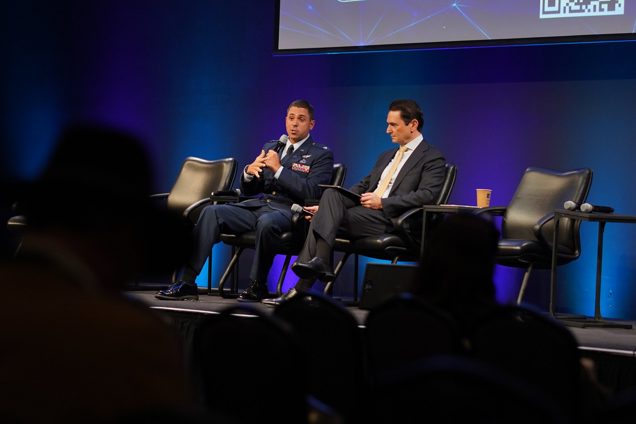 Col Timothy Trimailo, Dara Panahy at SVSW 2026