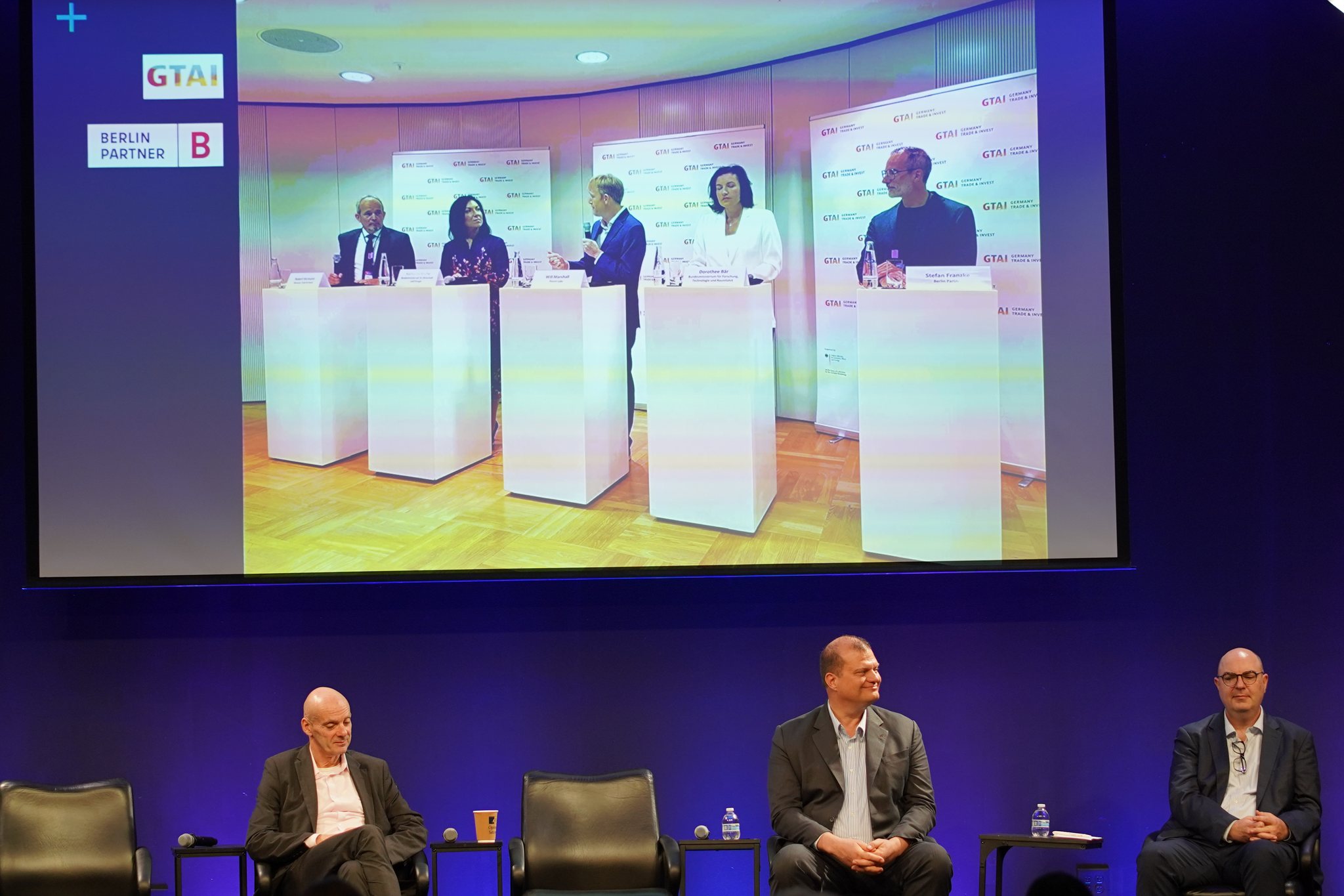 Dr. Florian Schwandner, Rainer Müller, Dennis Wilkens at SVSW 2026