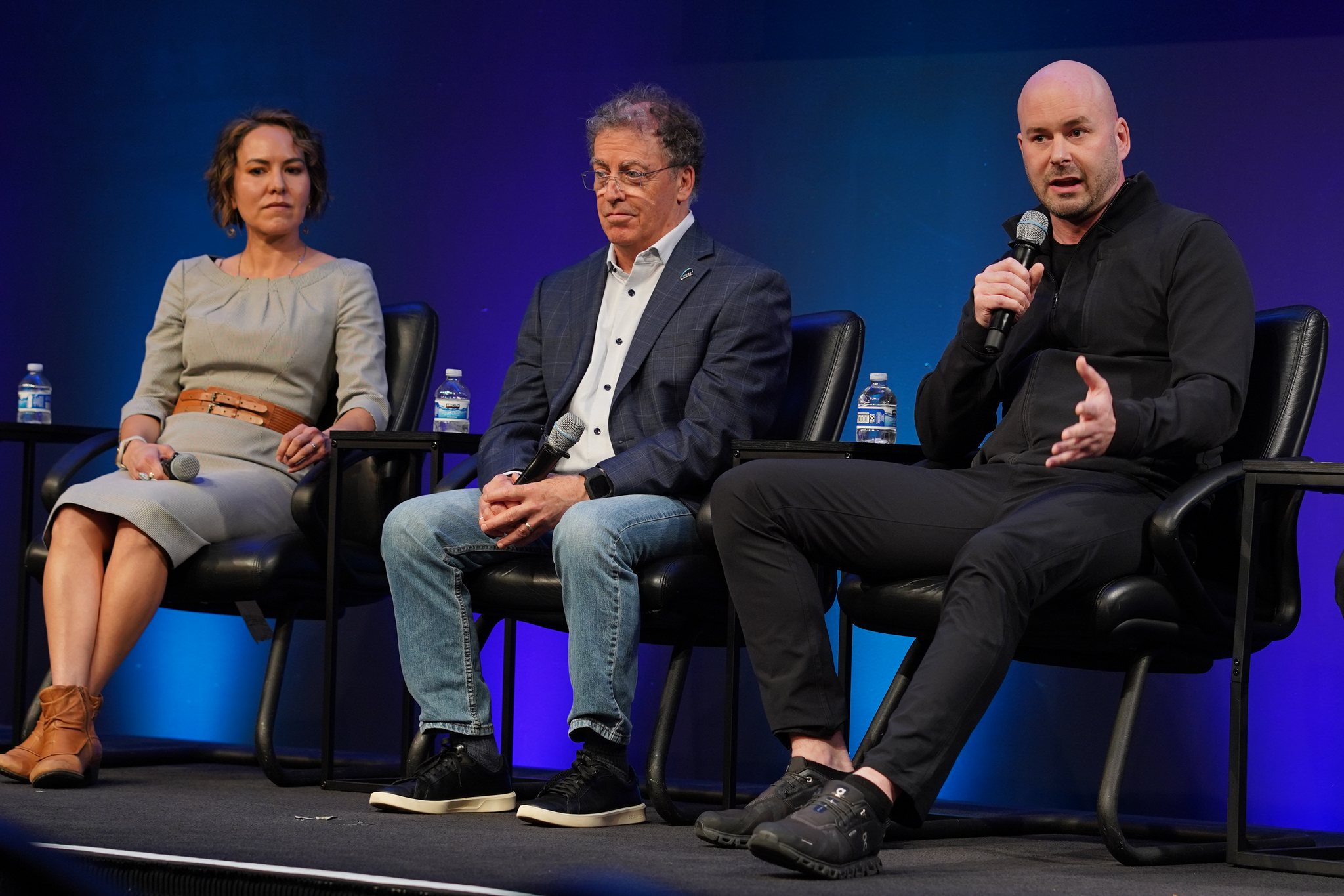Karl Stedman, Brian Rishikof, Kateri Garcia at SVSW 2026