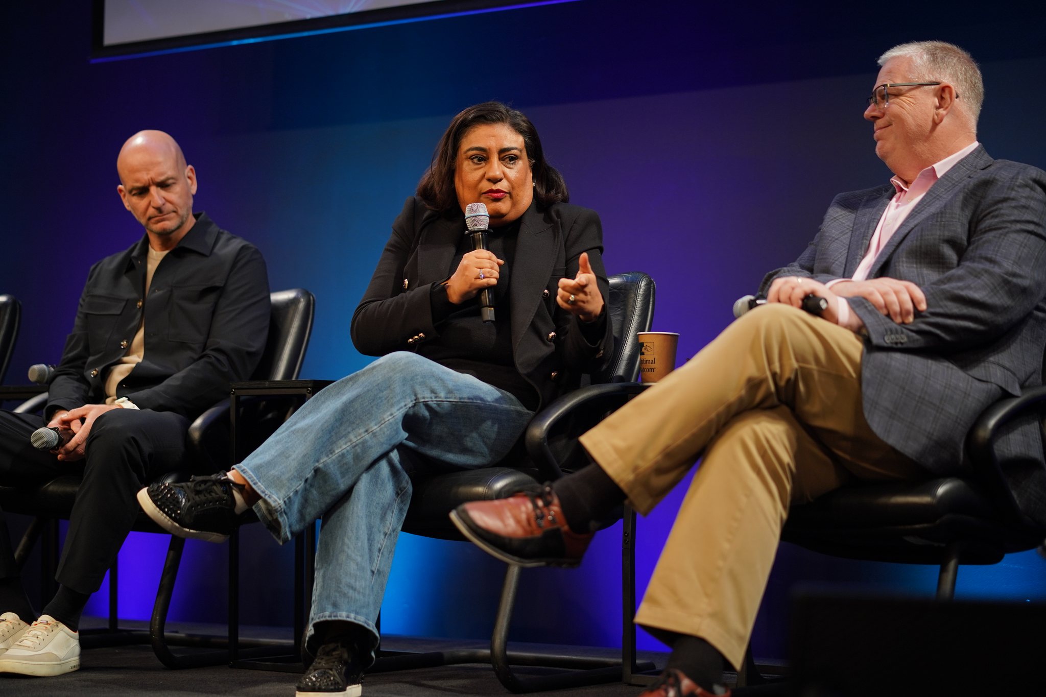 Alex Mueller-Gastell, Tina Ghataore, Ian Canning at SVSW 2026