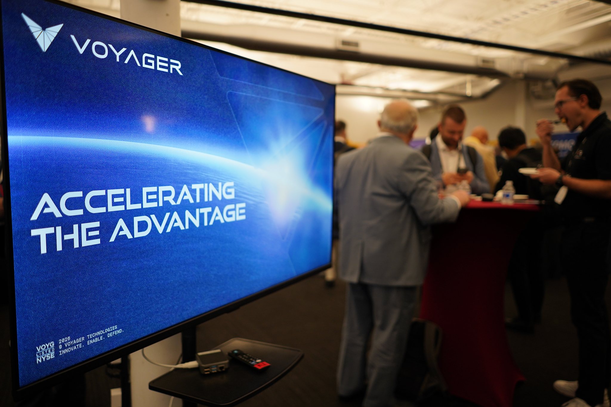 Evening Reception · Voyager Technologies