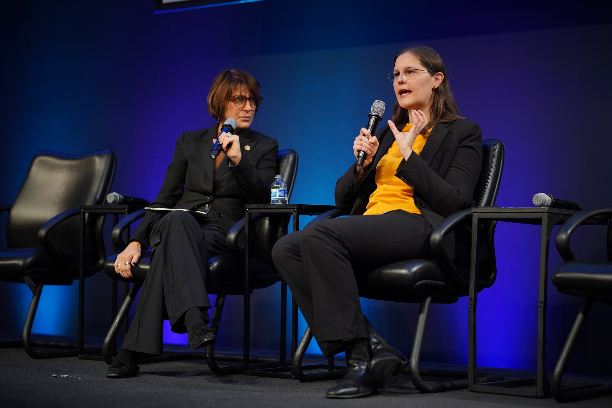Katherine Coens, Maj. Gen. (ret) Kimberly Crider at SVSW 2026