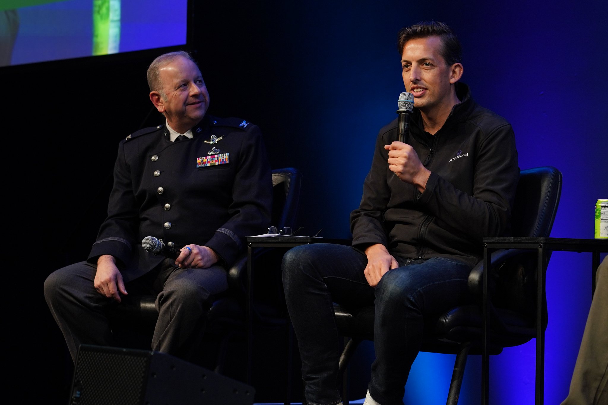 Jeremy Hallett, Col. Jon Strizzi at SVSW 2026