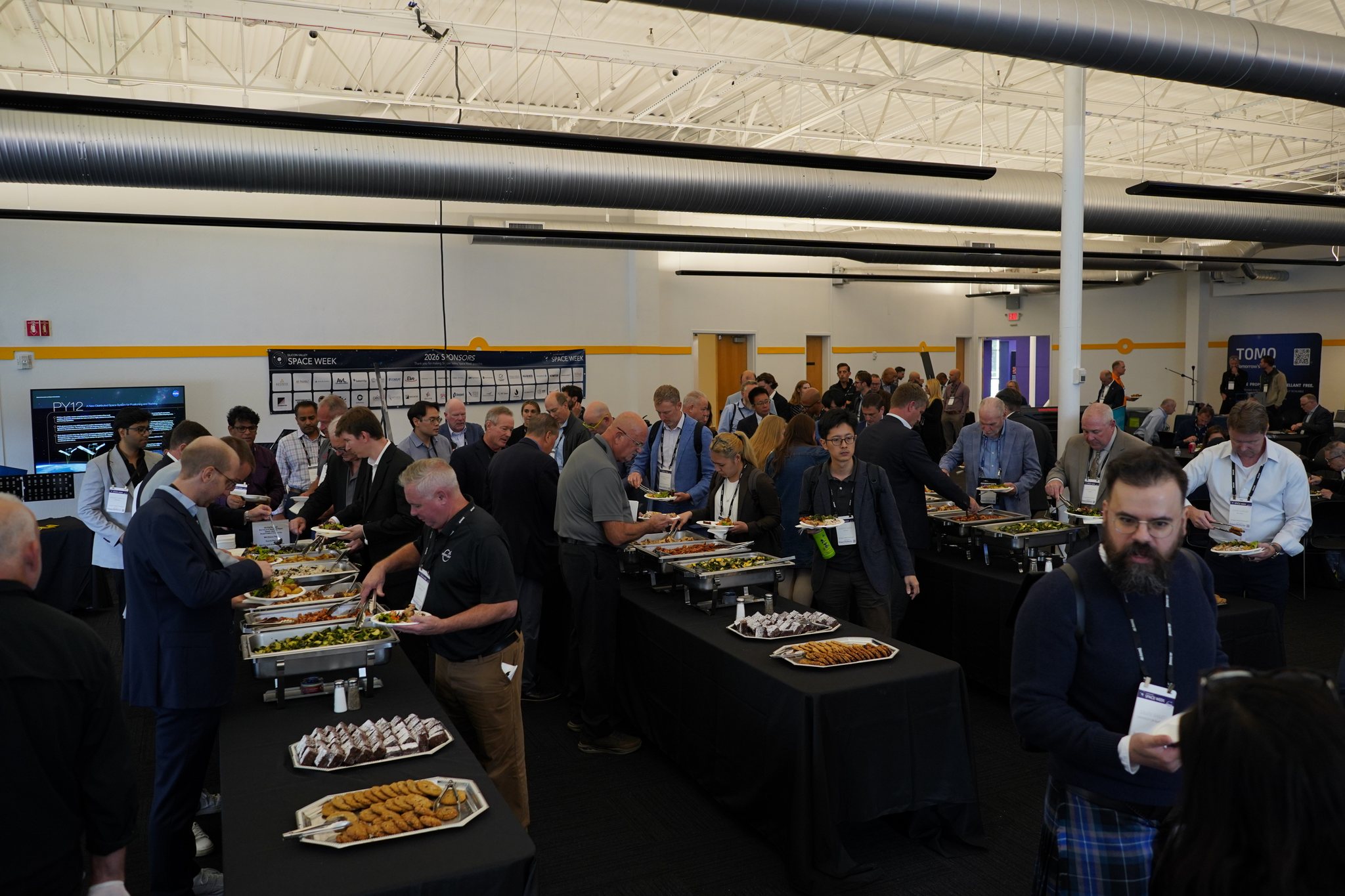 Lunch Sponsored by COMSAT