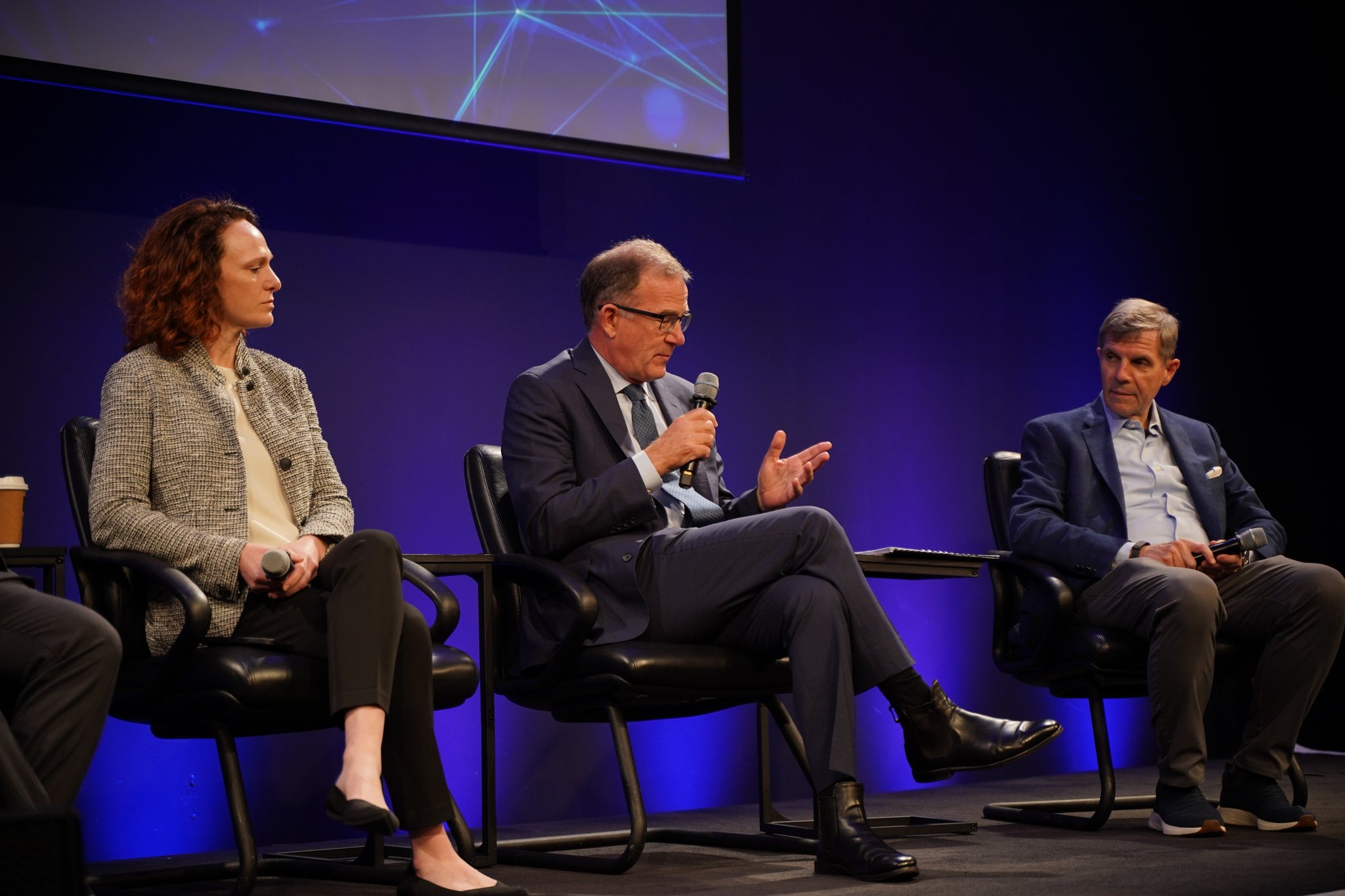 Kevin Kelly, Katherine Gizinski, Karl Kensinger at SVSW 2026