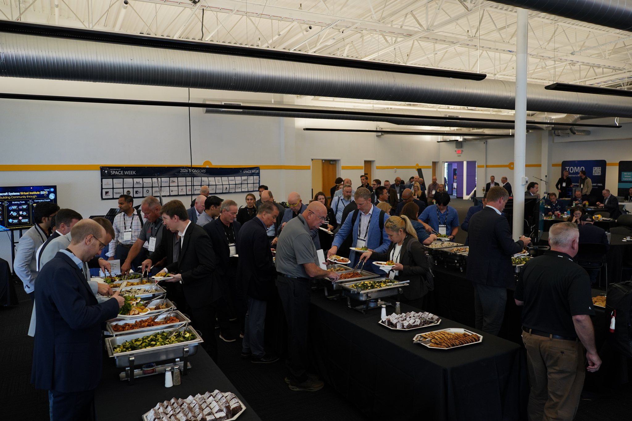 Lunch Sponsored by COMSAT