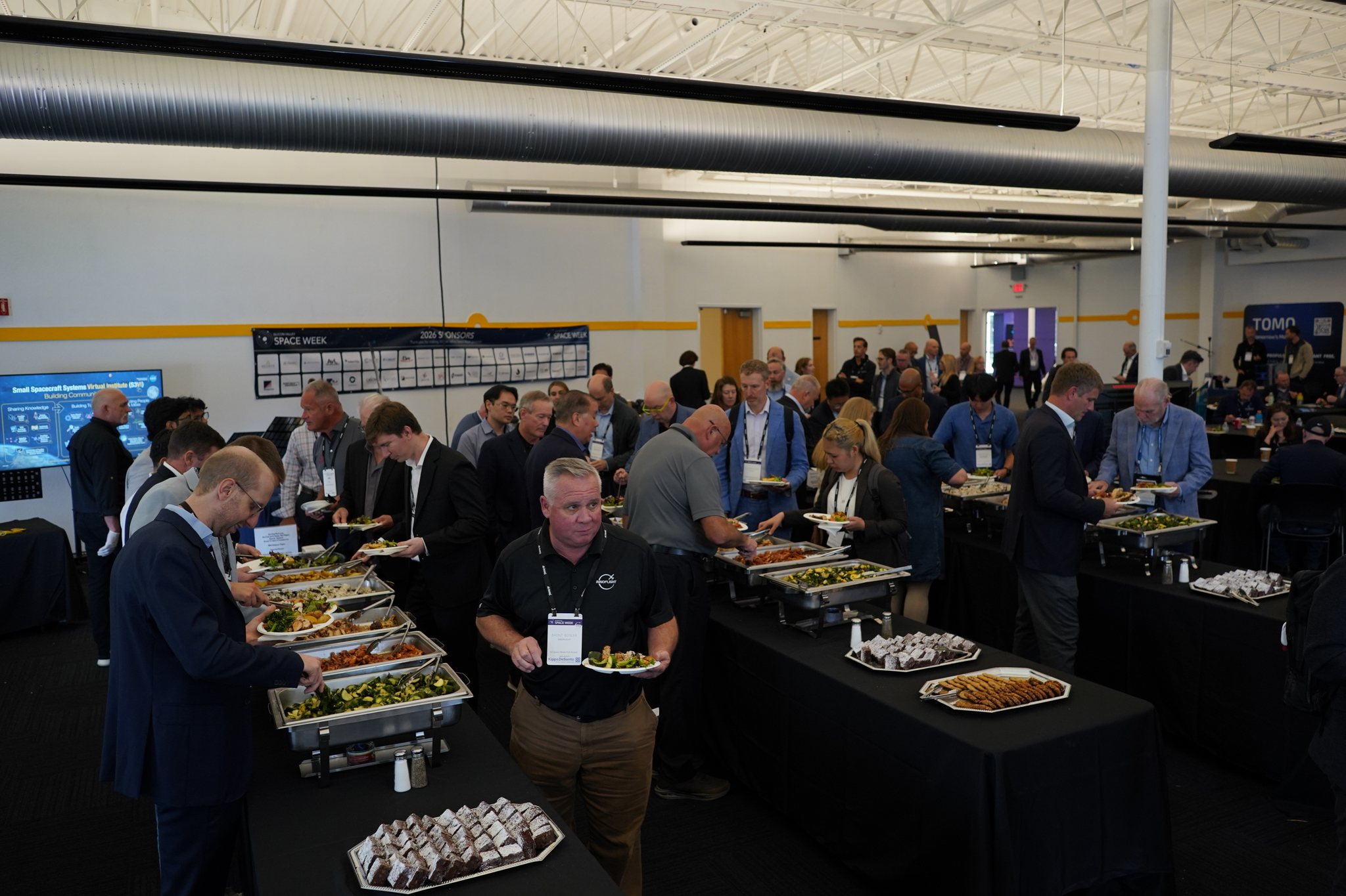 Lunch Sponsored by COMSAT