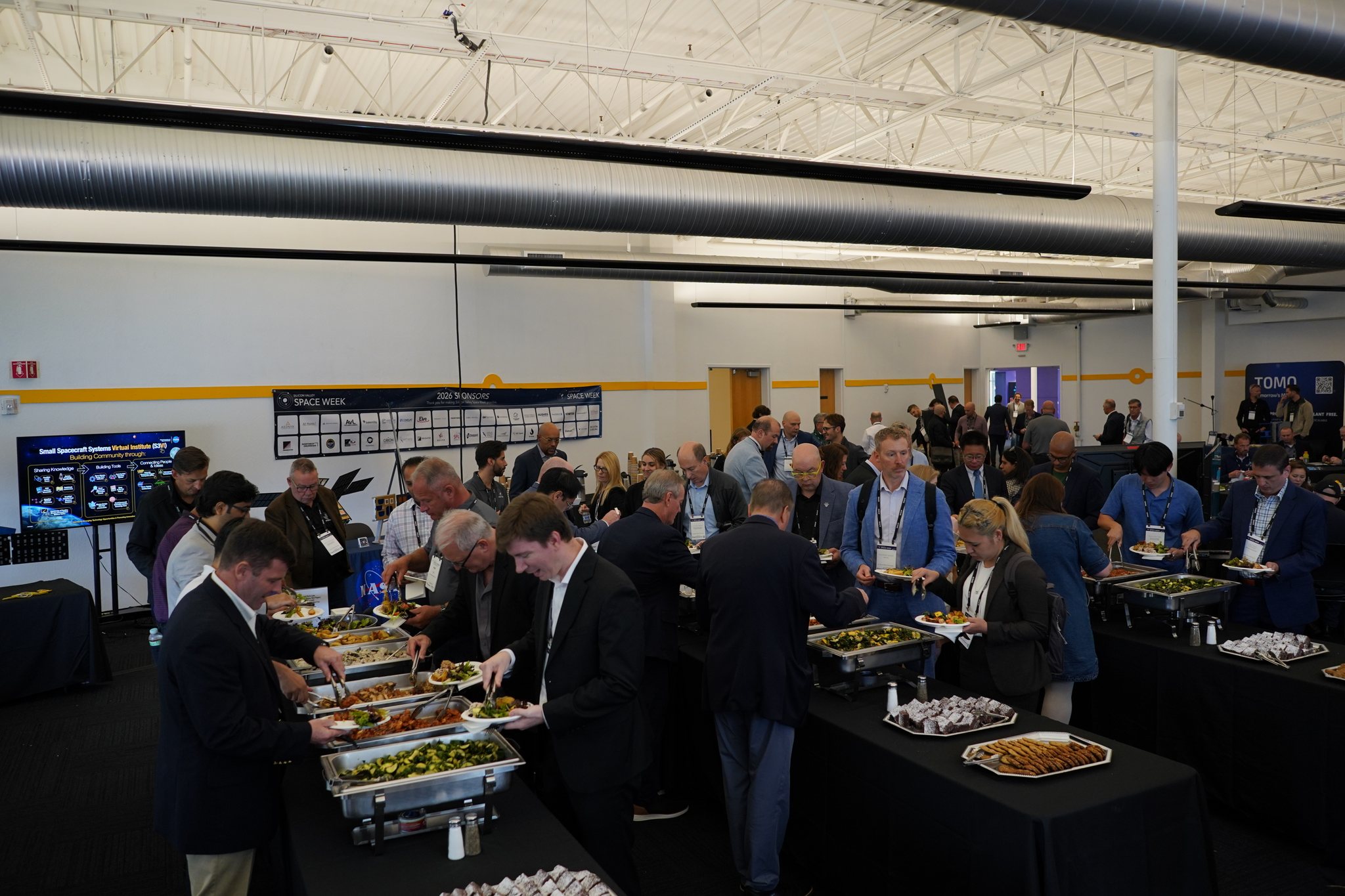 Lunch Sponsored by COMSAT