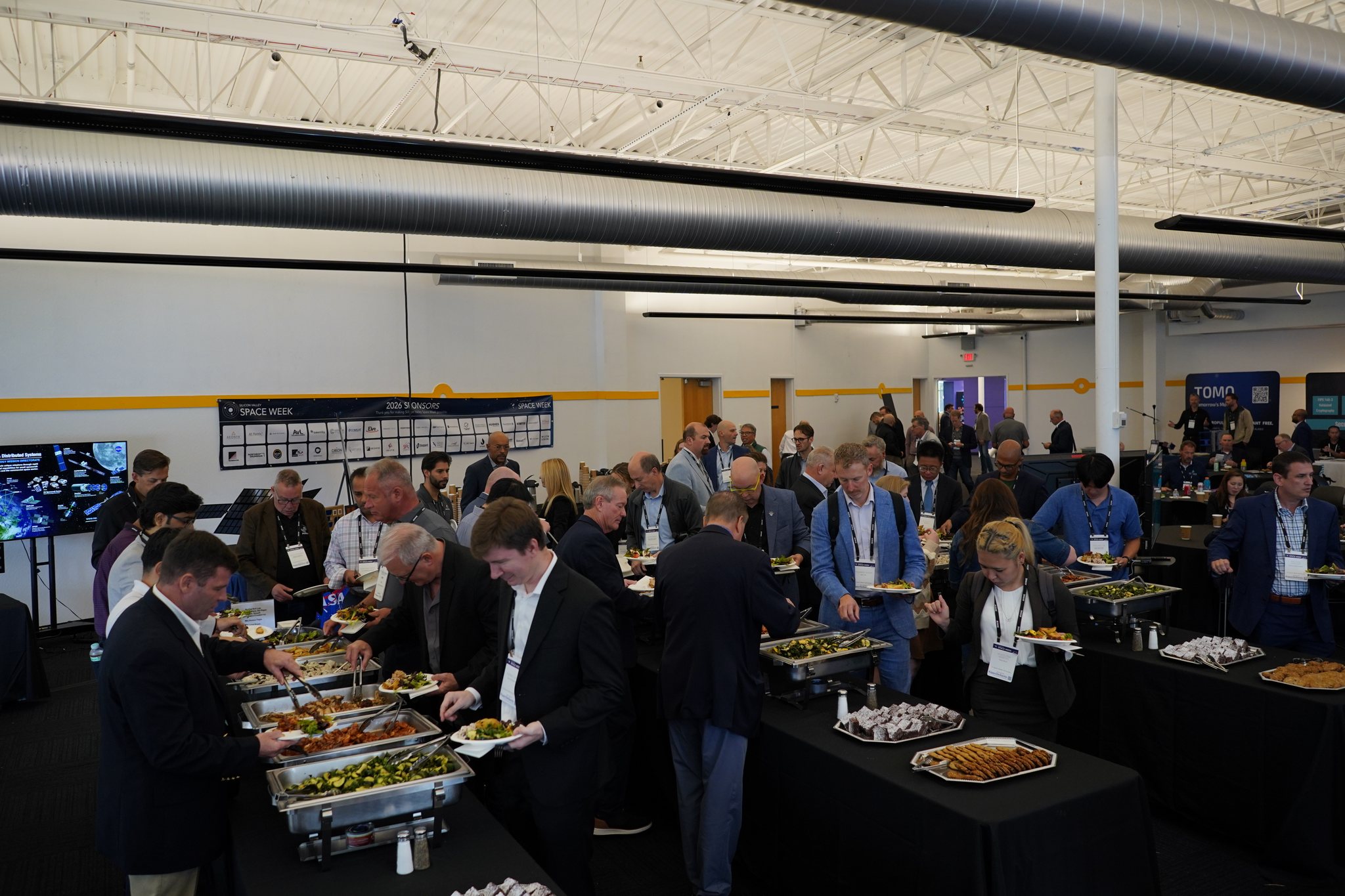 Lunch Sponsored by COMSAT