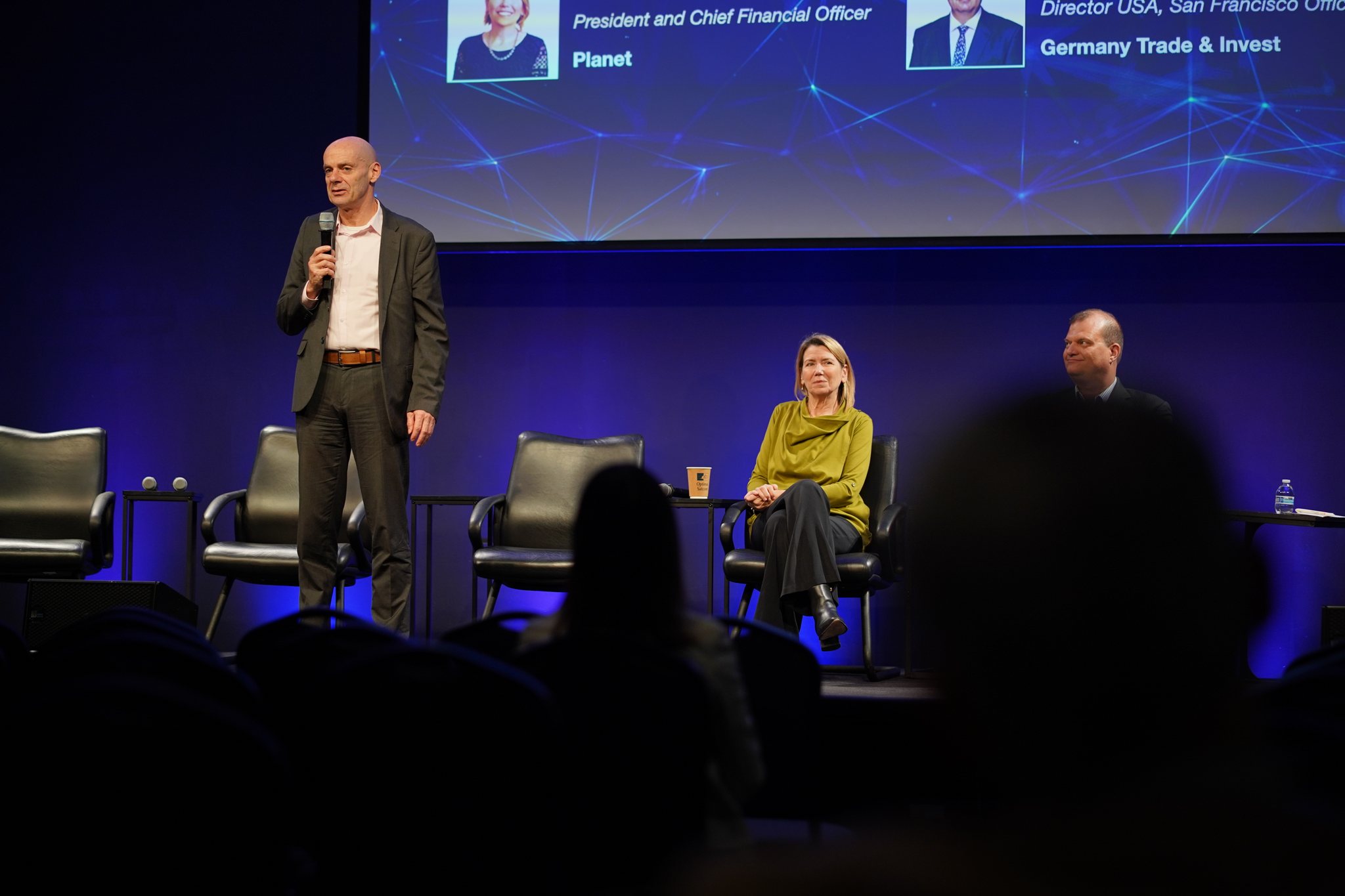 Dr. Florian Schwandner, Rainer Müller, Ashley Fieglein Johnson at SVSW 2026