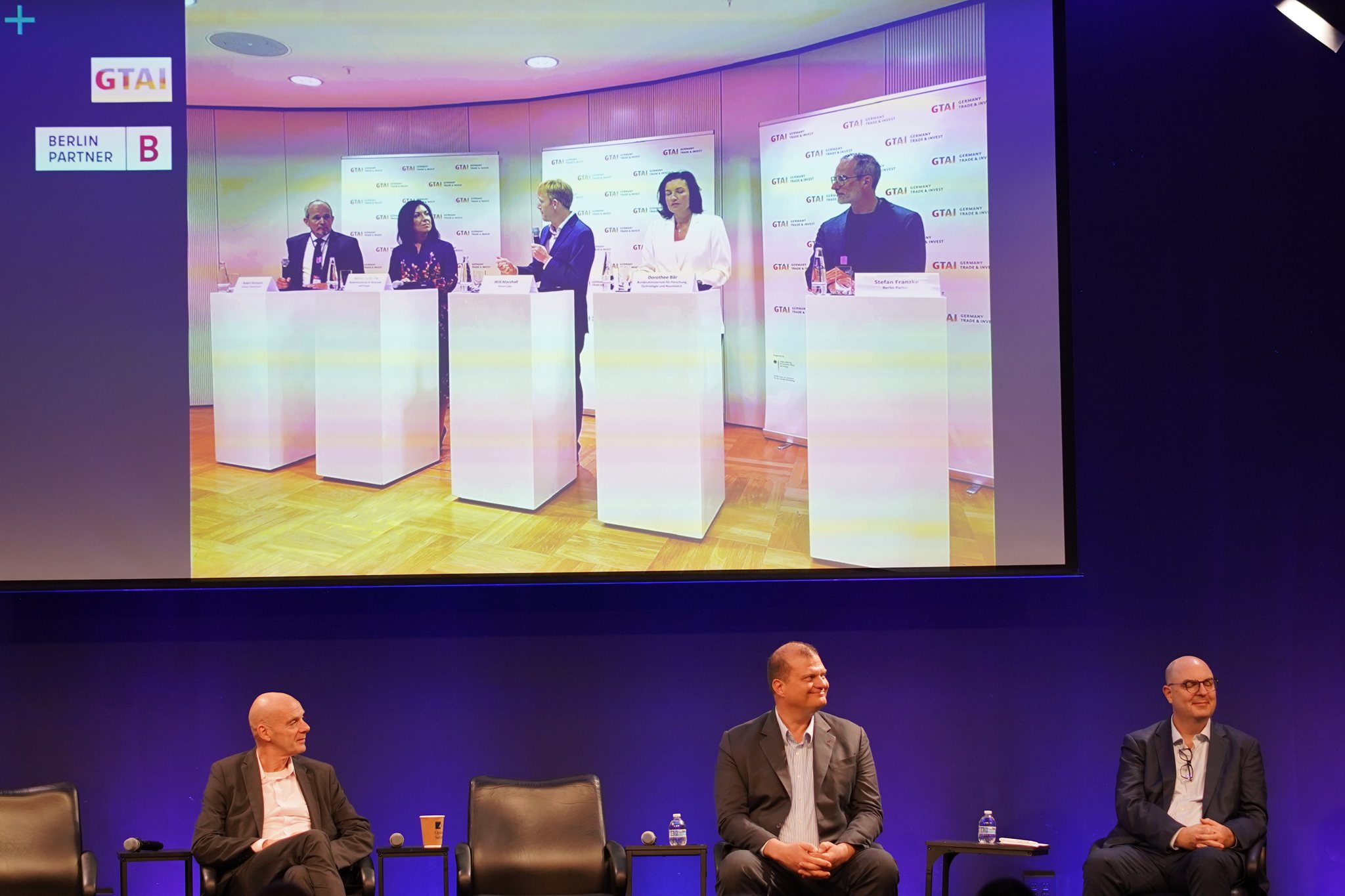 Dr. Florian Schwandner, Dennis Wilkens, Rainer Müller at SVSW 2026