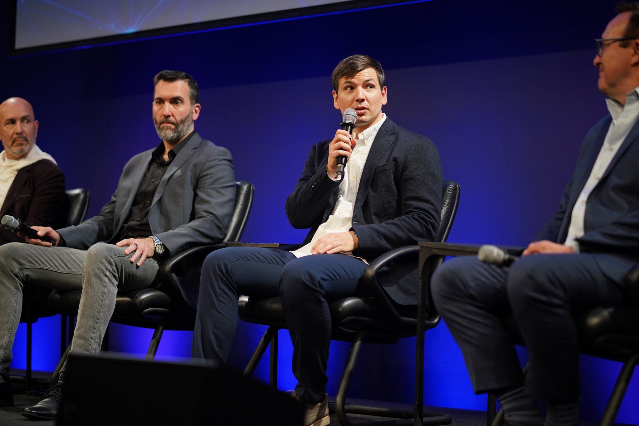 Jason Aspiotis, Filip Rezabek, Rob DeMillo at SVSW 2026