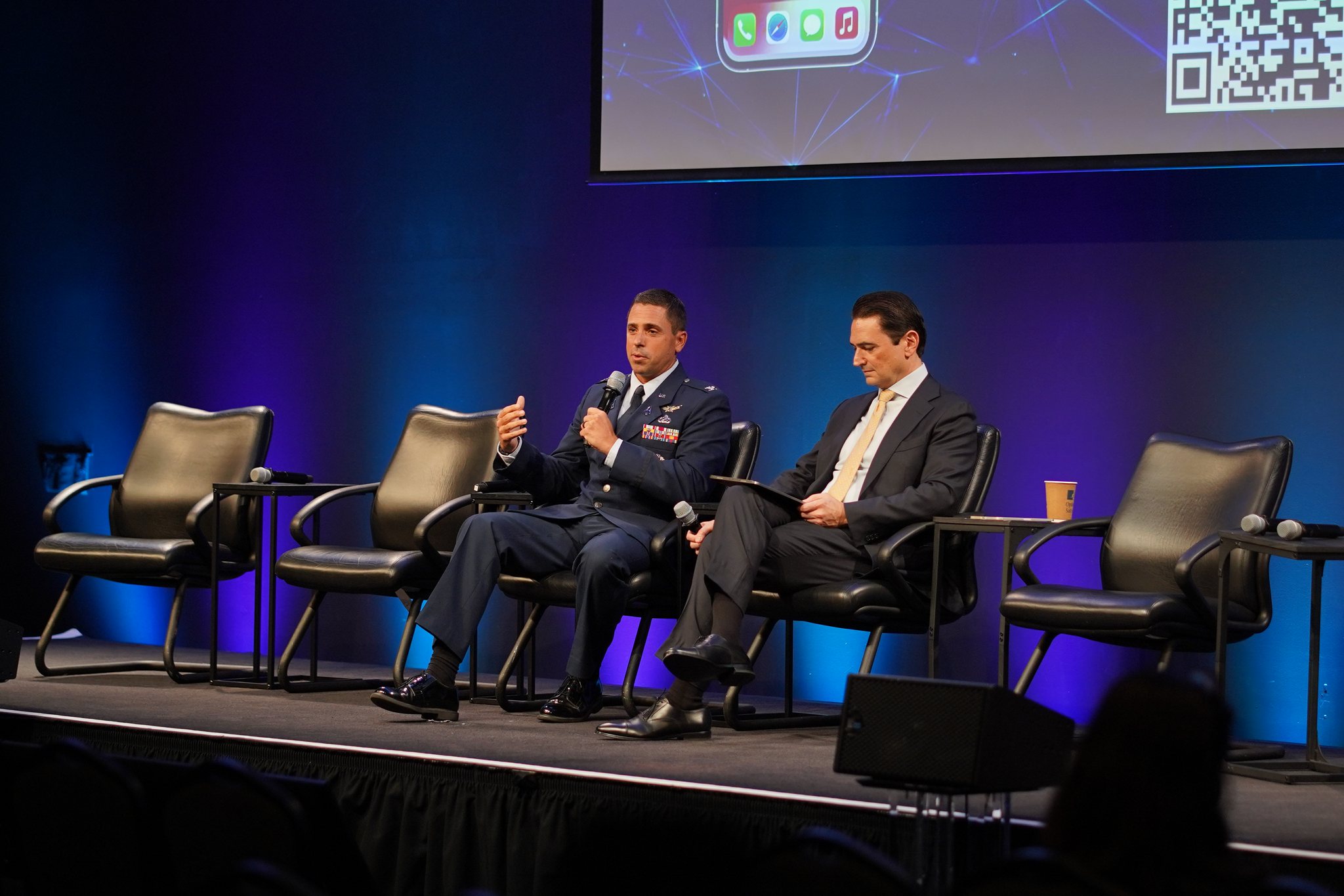 Col Timothy Trimailo, Dara Panahy at SVSW 2026