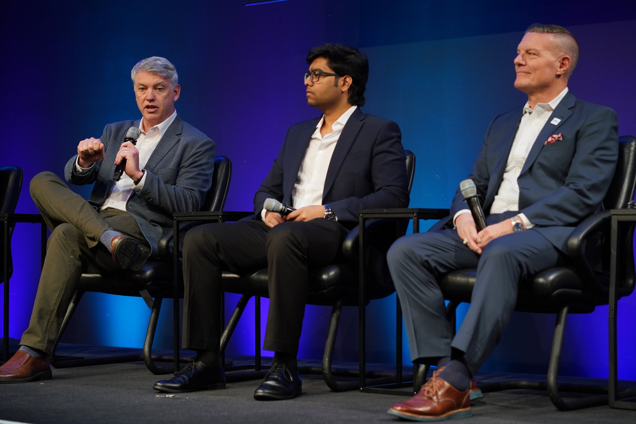 Chris Badgett, Brendan Harris, Sanket Kamble at SVSW 2026